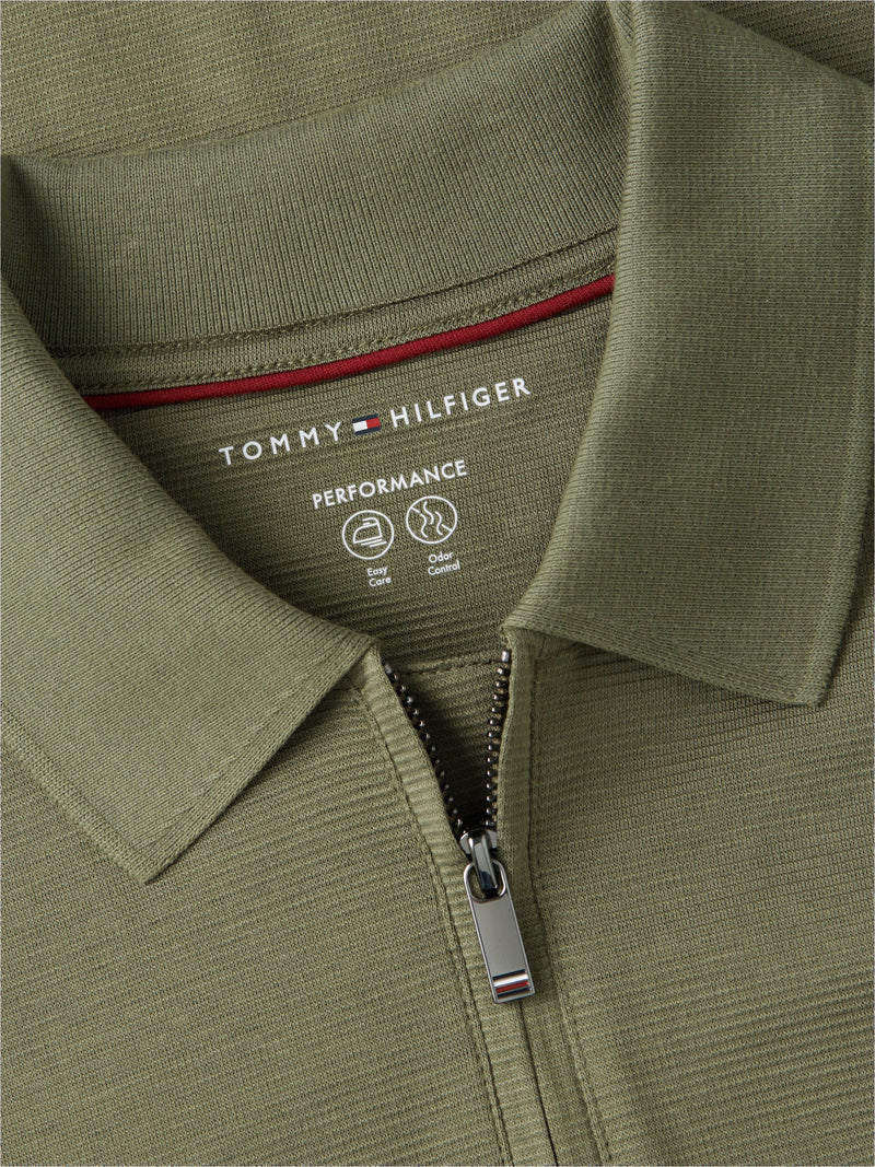Regular Fit Zipper Polo