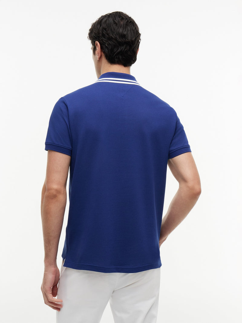 Regular Fit Graphic Pique Polo