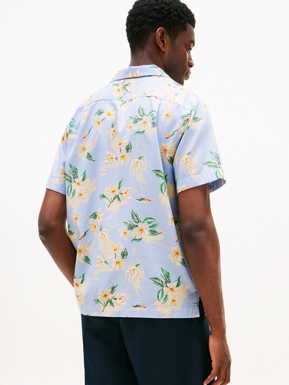Regular Fit Poplin Print Shirt