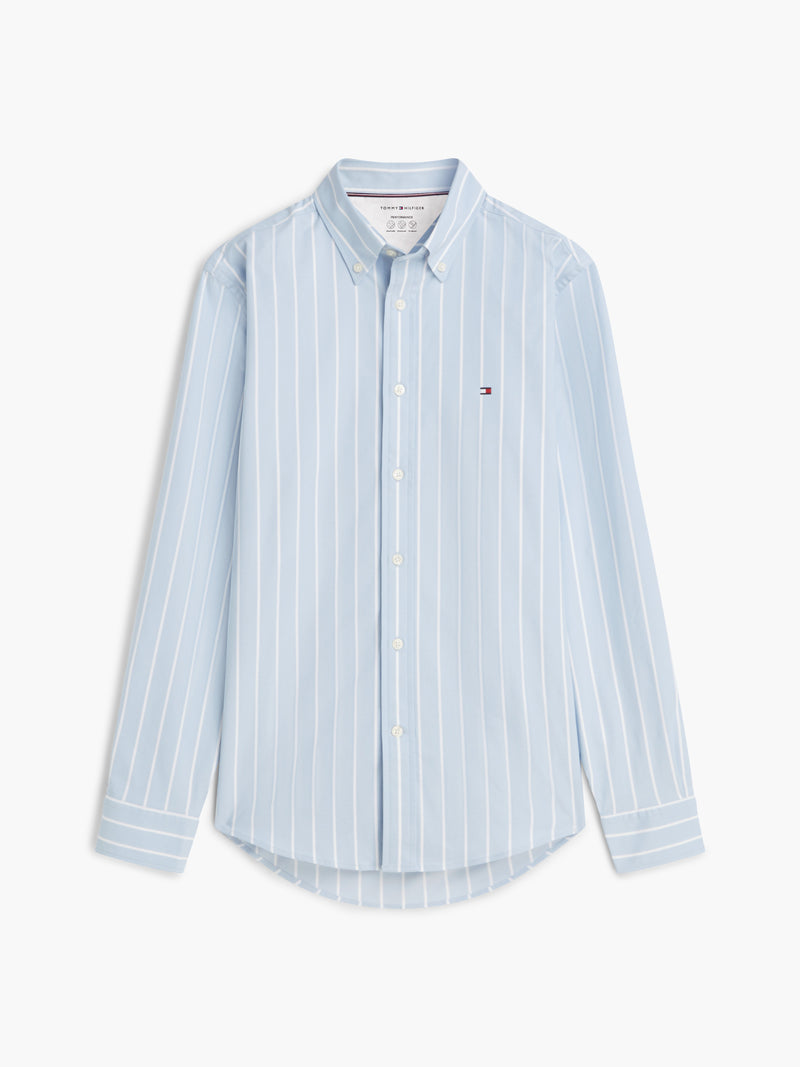 Regular Fit Stripe Performance Shirt