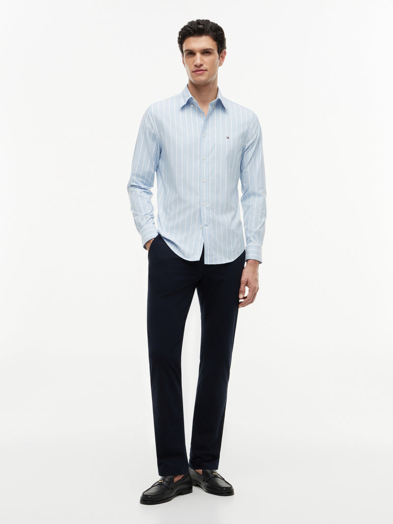 Regular Fit Stripe Performance Shirt