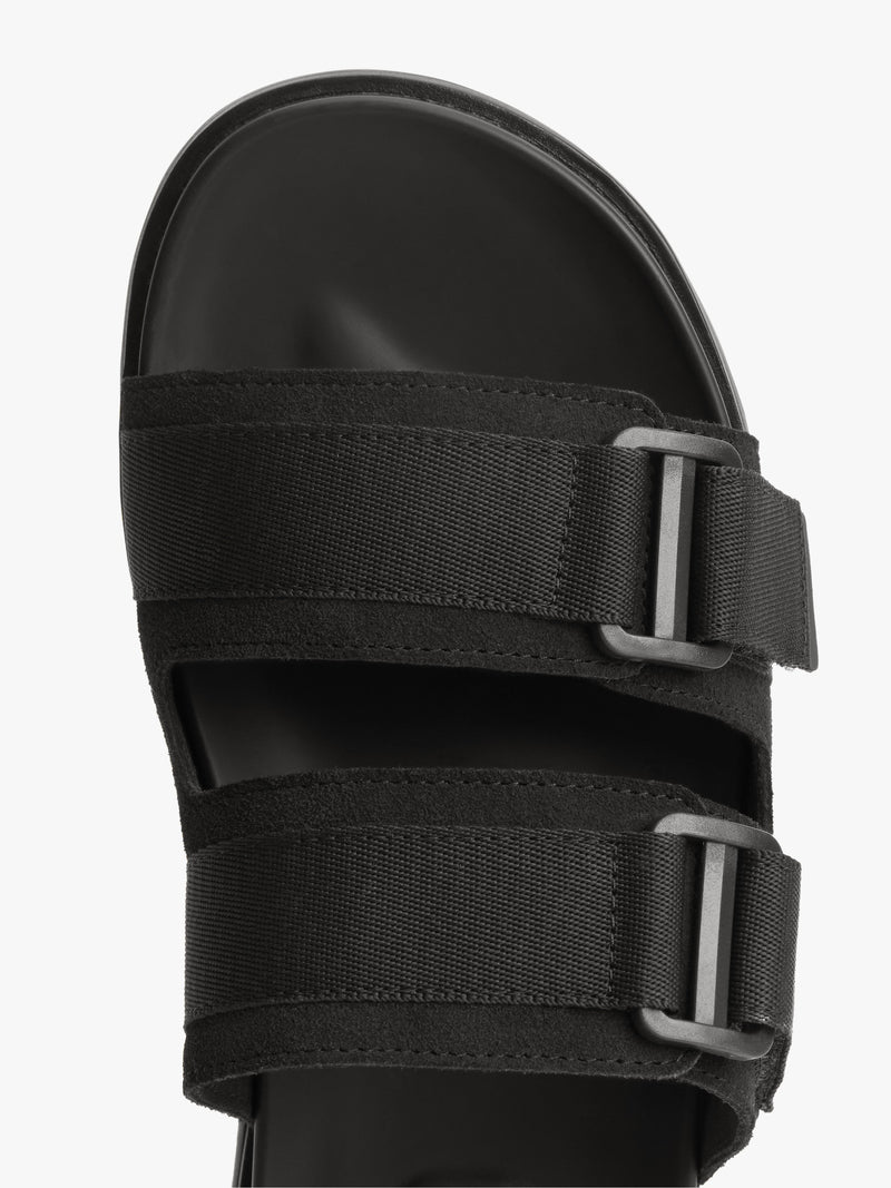 Men Hilfiger Mix Suede Buckle Sandal