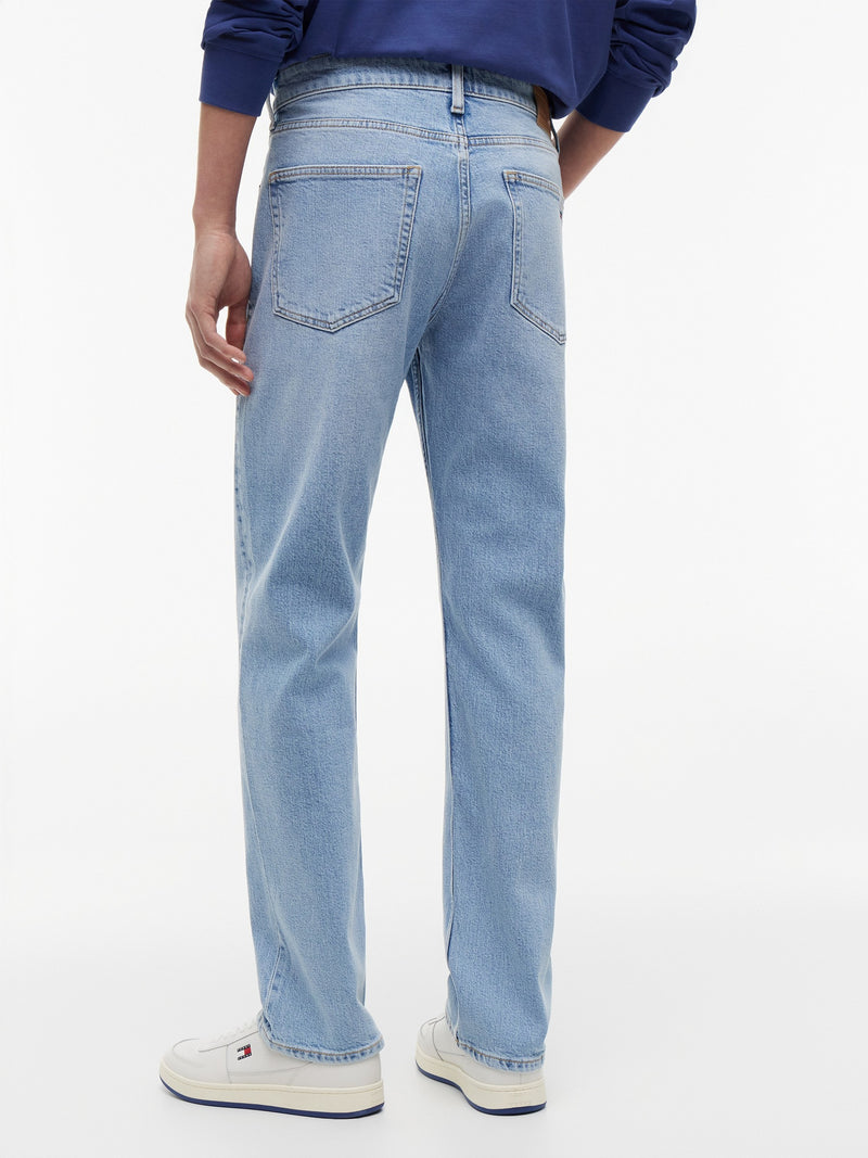 Men Ryan Slim Straight Light Wash Jeans