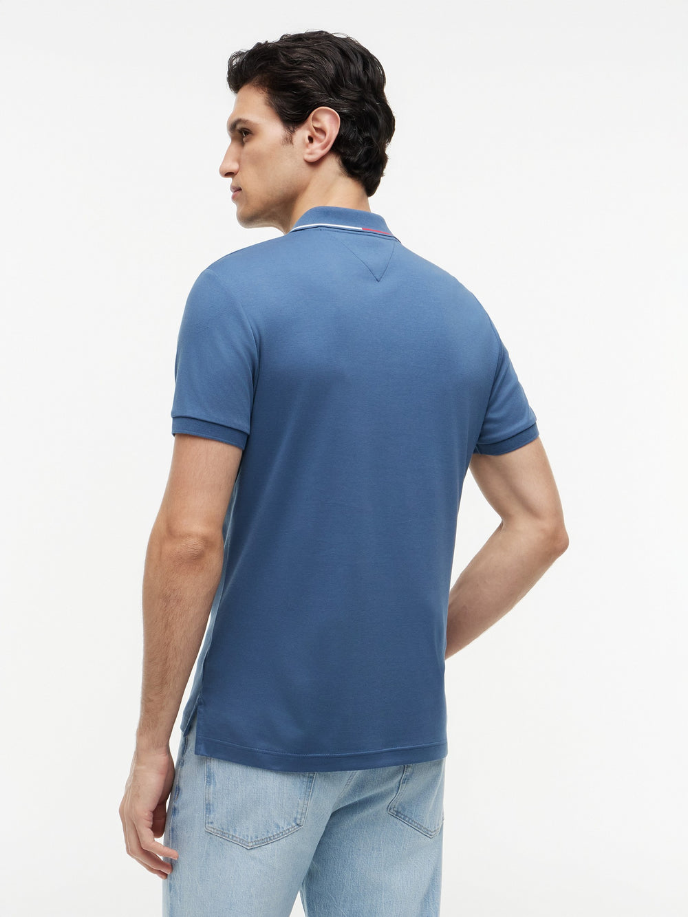 Slim Fit Interlock Polo