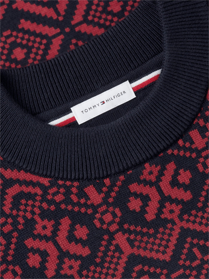 Relaxed Fit Fairisle Pullover