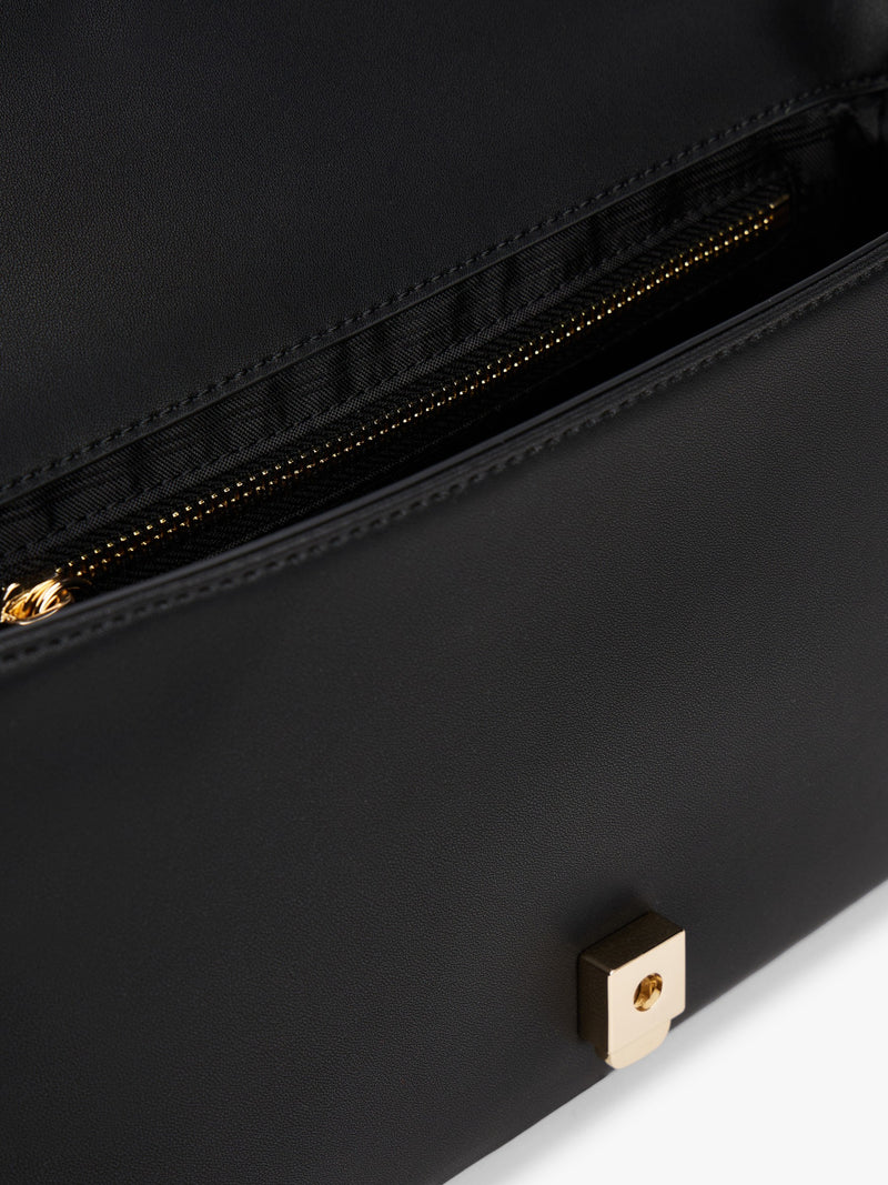 Quilted Pu Crossbody Bag
