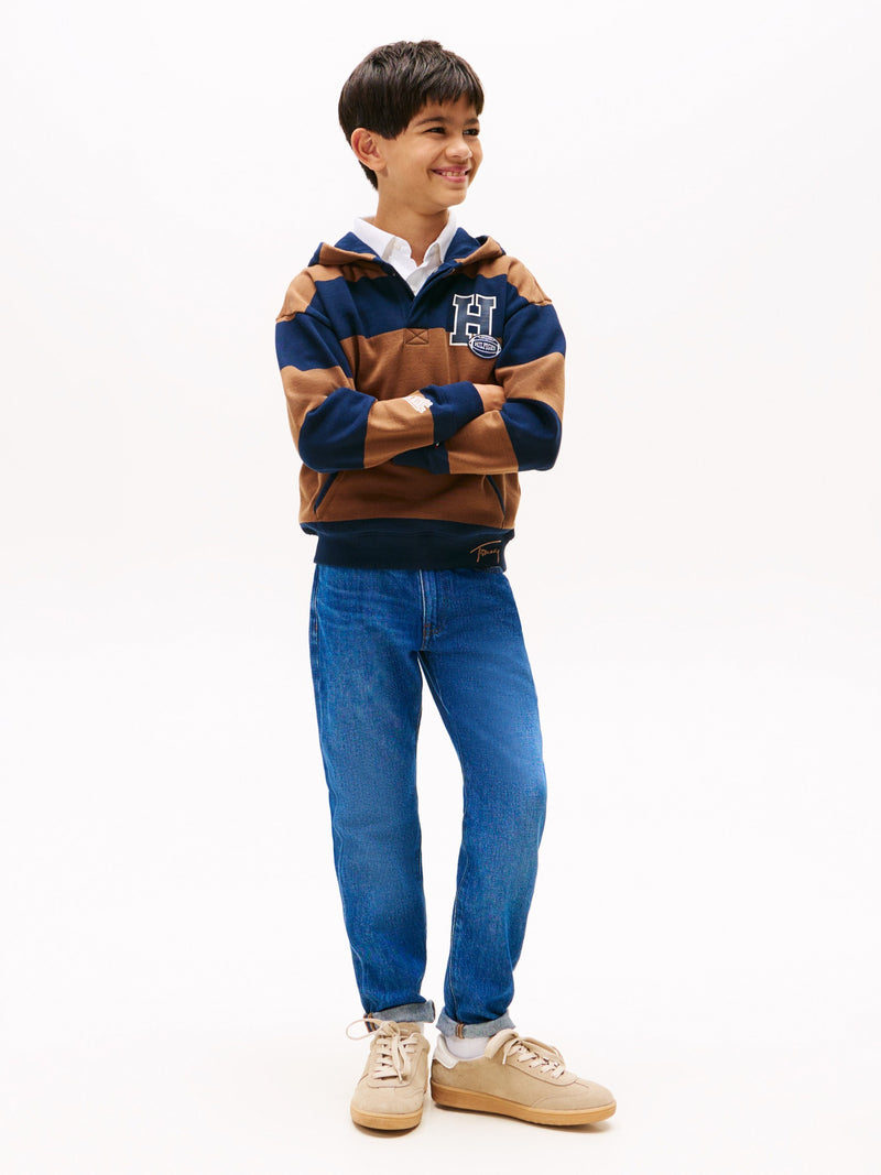 Kids Archive Terry Quarter-Button Hoodie