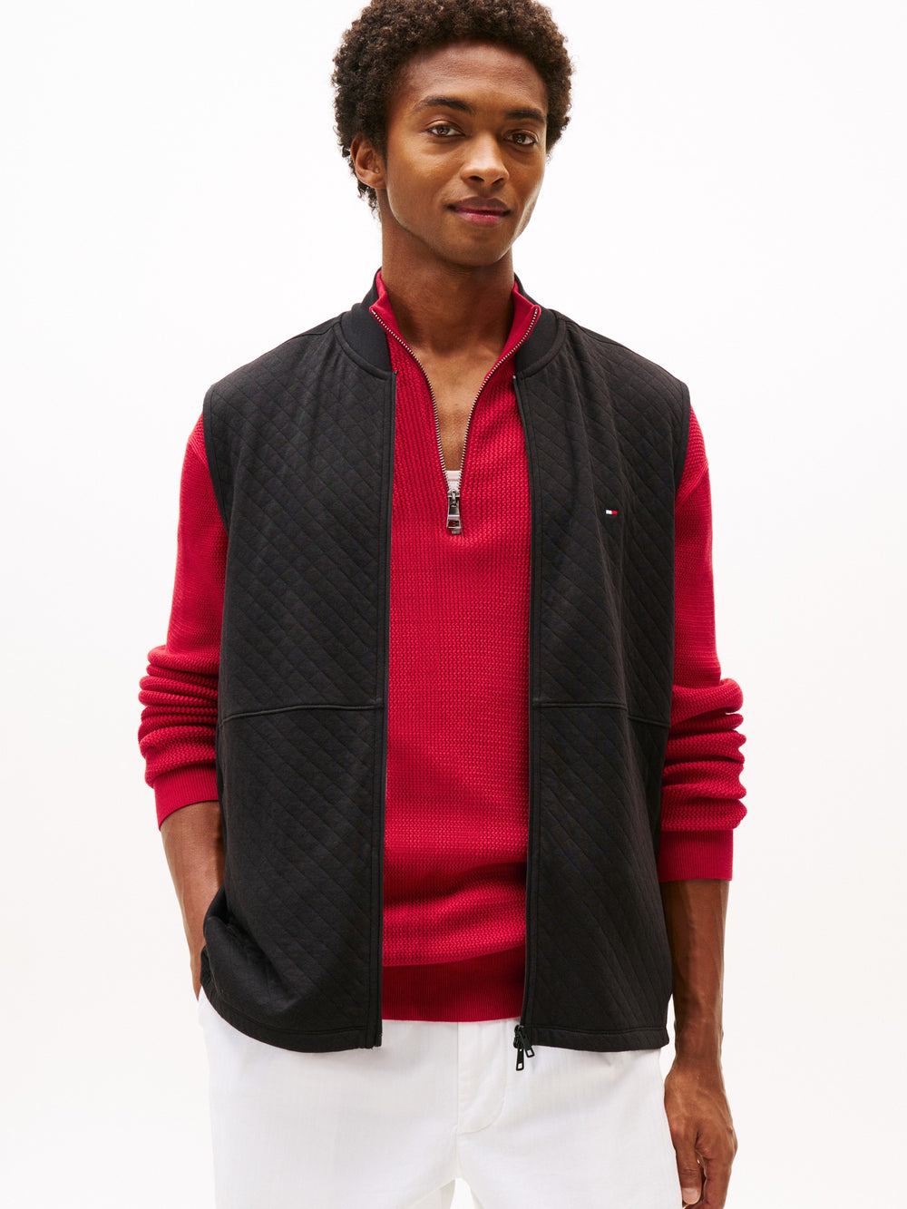 Regular Fit Mid Weight Quilted Vest