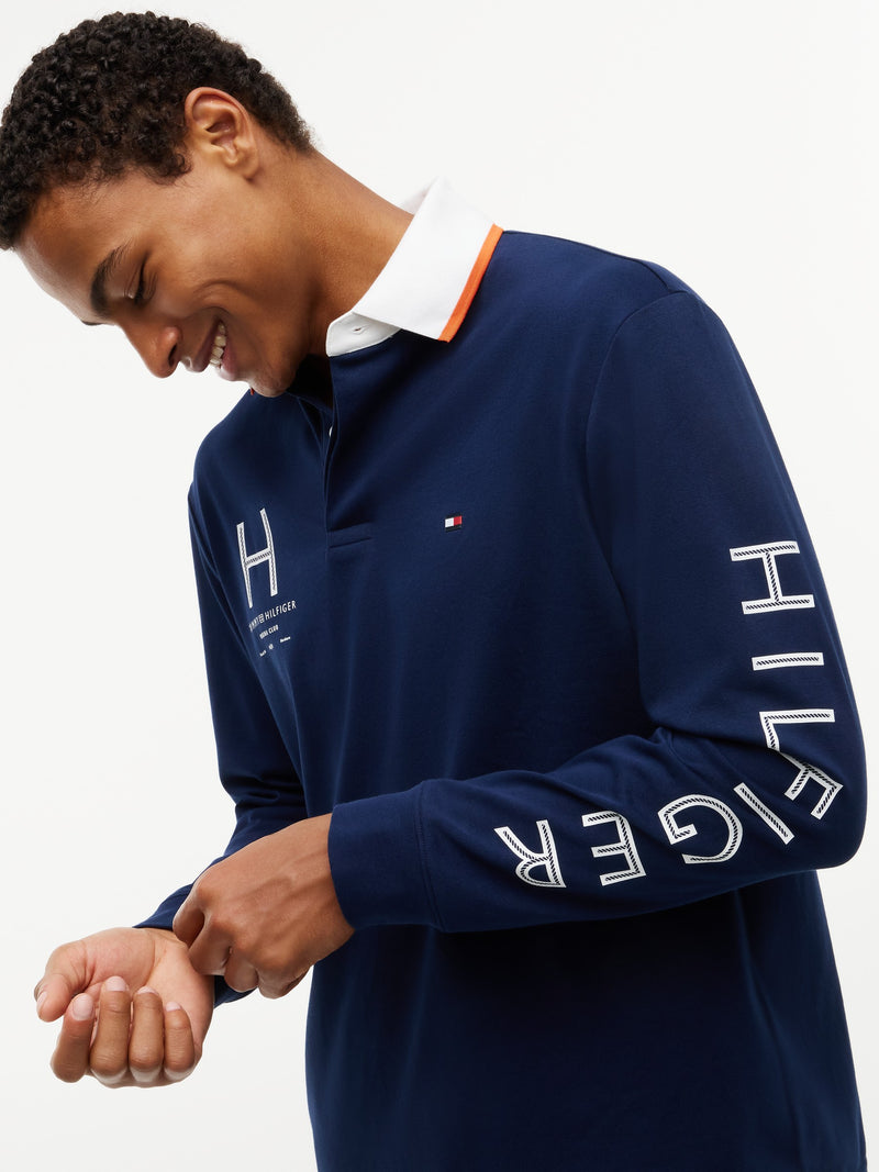 Long Sleeve Rugby Polo