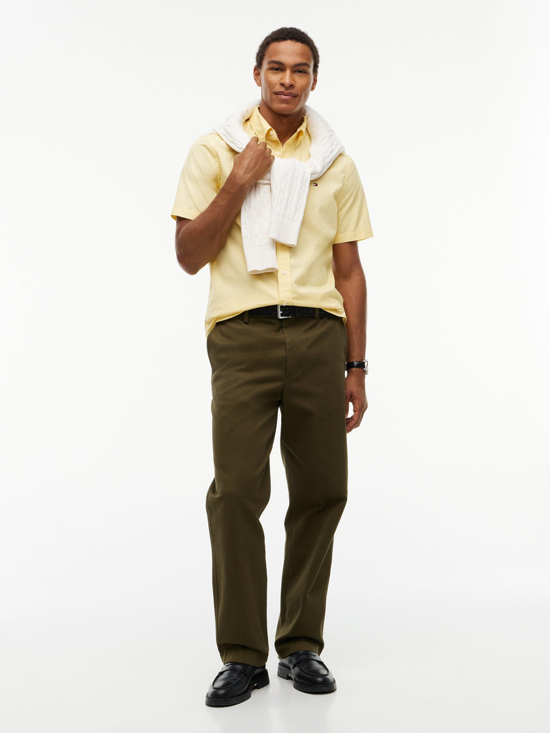 Regular Fit Solid Poplin Shirt