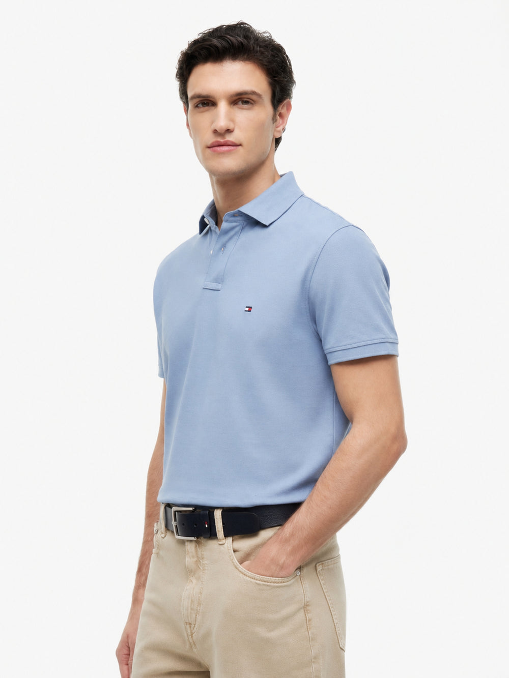 Regular Fit Solid Pique Polo