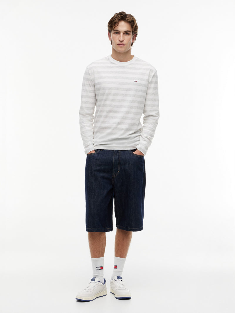 Regular Fit Stripe Long Sleeve T-Shirt