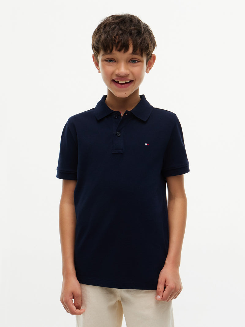 Kids Solid Polo