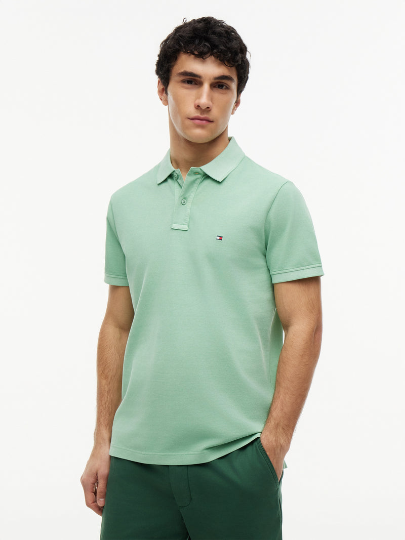 Regular Fit Solid Pique Polo