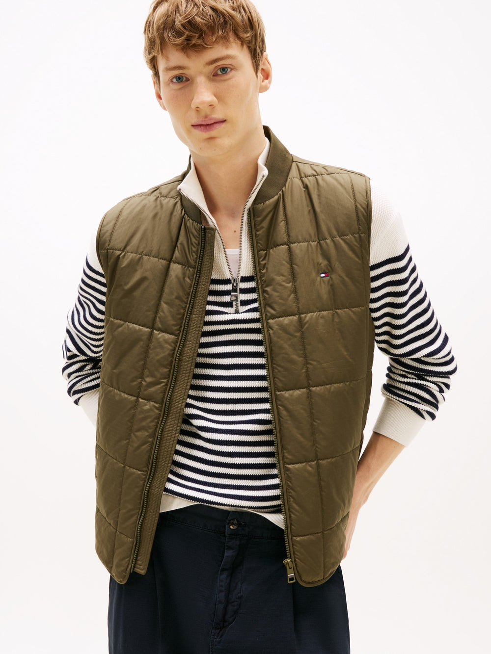 Regular Fit Mid Weight Quilted/Padded Vest