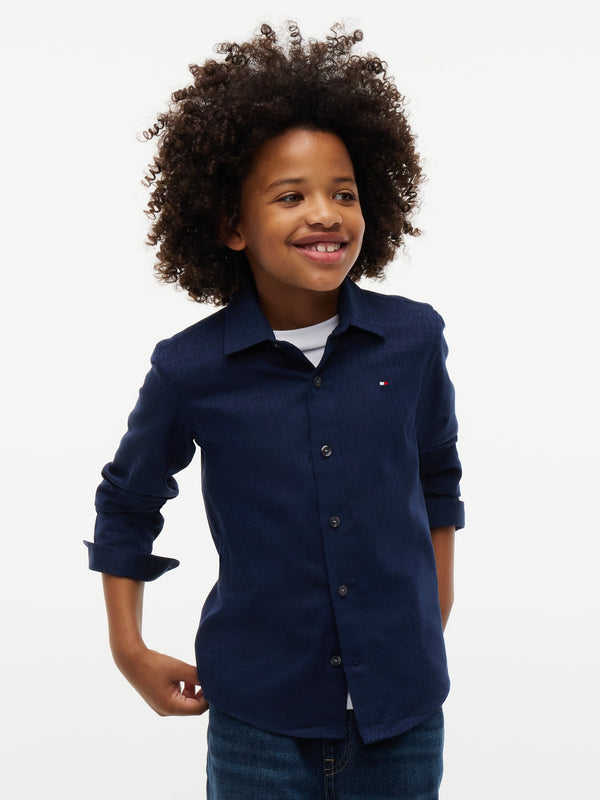 Kids Jacquard Shirt