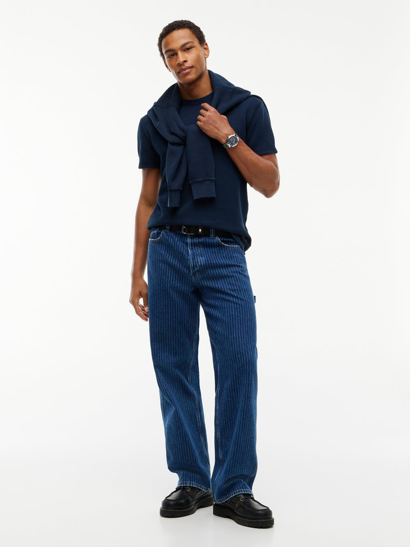 Regular Fit Washed Waffle T-Shirt