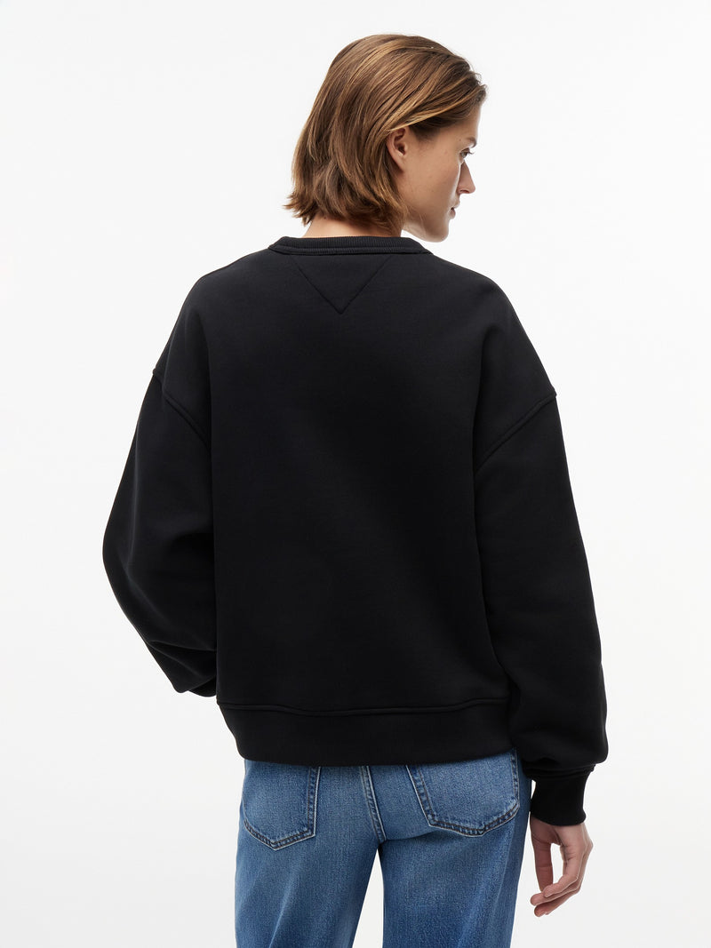 Relaxed Fit Terry Pullover
