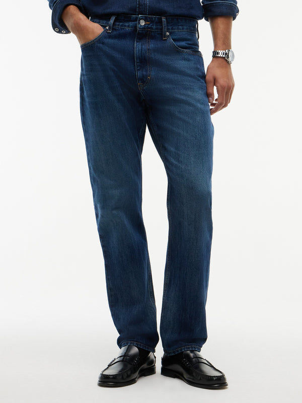 Ryan Slim Straight Dark Wash Jeans