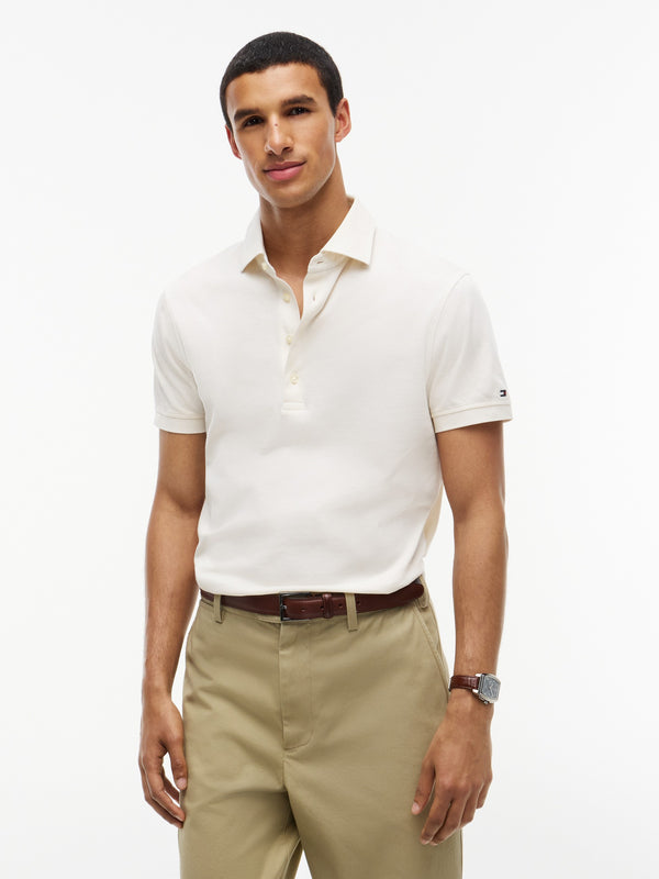 Regular Fit Solid Pique Polo