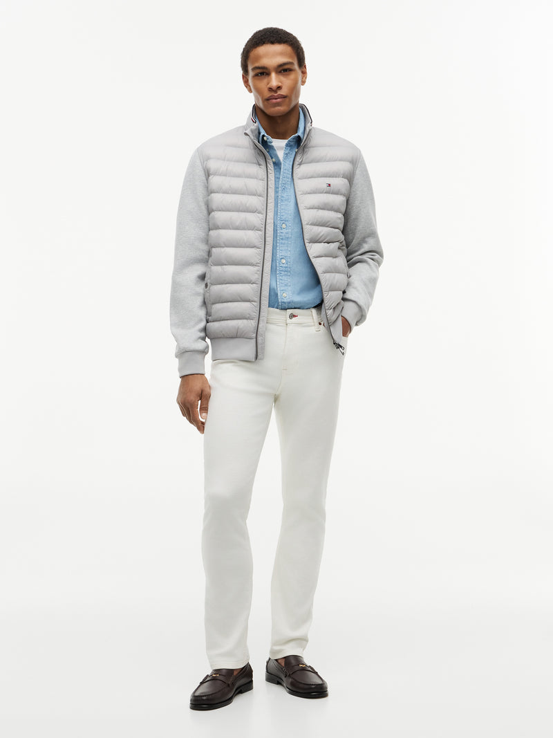 Regular Fit Mix Media Jacket