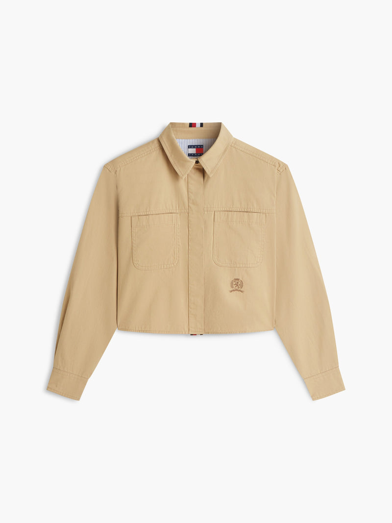Relaxed Solid Shirt