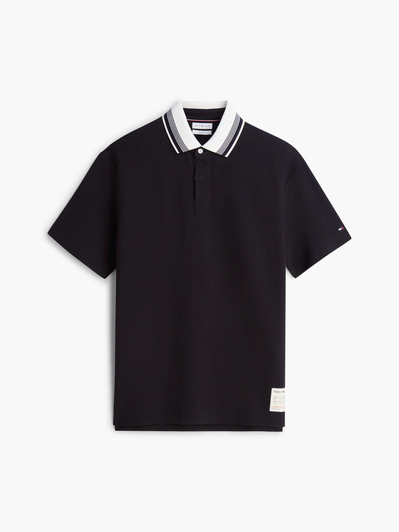 Regular Fit Textured Polo