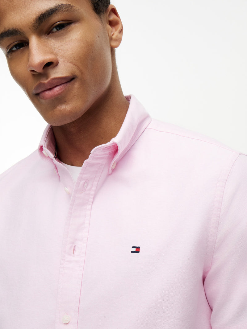 Regular Fit Solid Oxford Shirt