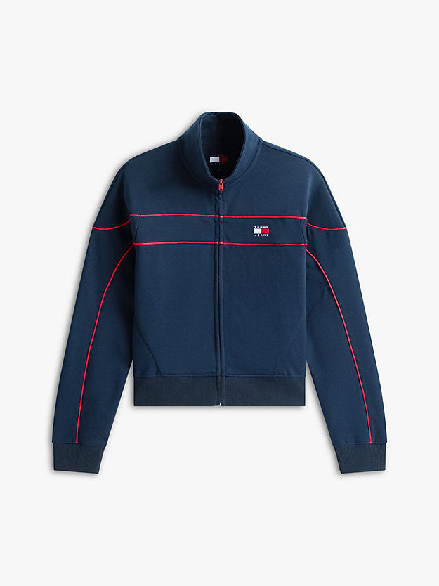 Regular Fit Interlock Zip Thru