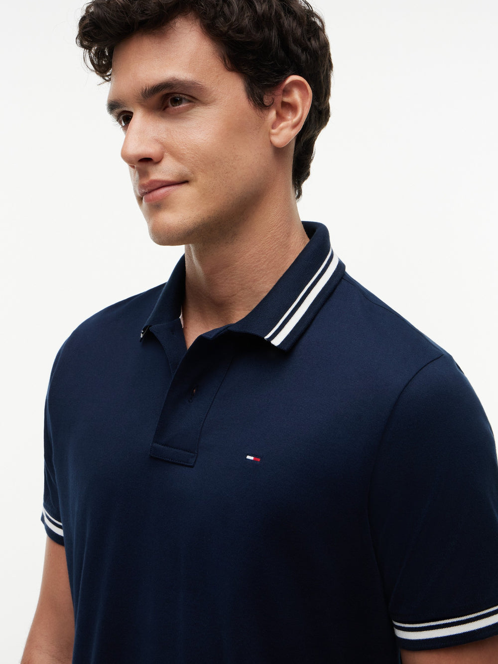 Regular Fit Tipped Polo