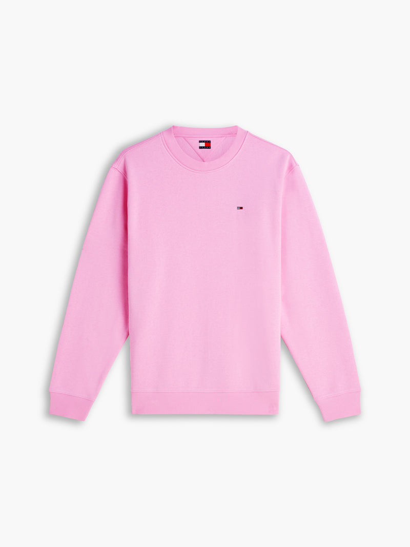 Regular Fit Brushed Fleece Crew Neck Sweatshirt