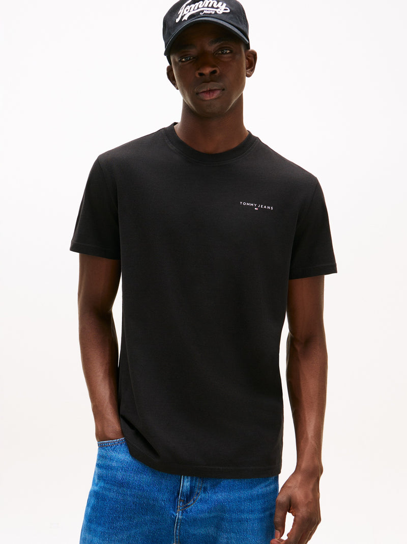 Slim Fit Linear Logo T-Shirt
