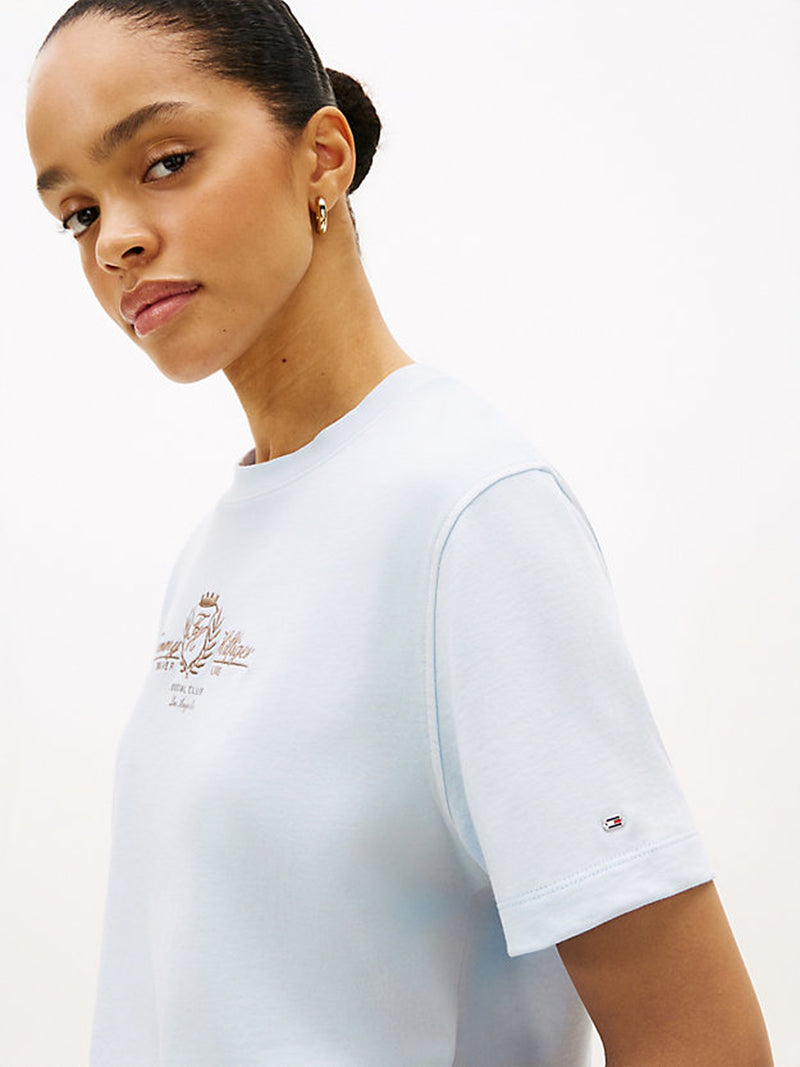 Solid Relaxed Fit Short Sleeve Cotton Jersey T-Shirt