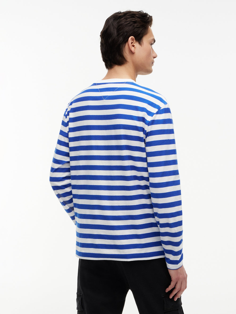 Regular Fit Stripe Long Sleeve T-Shirt