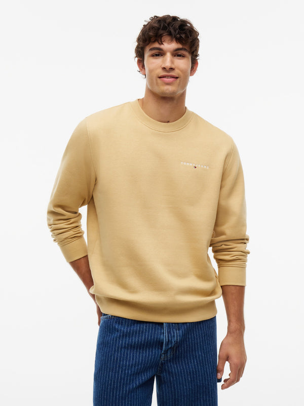 Regular Fit Fleece Crew Neck Sweatshirt