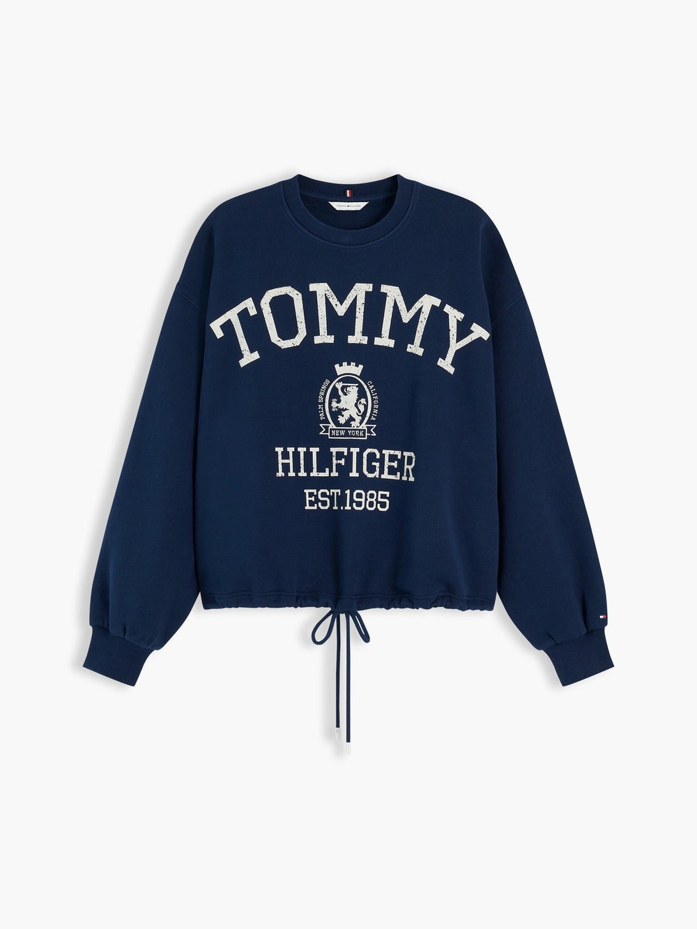 Relaxed Fit Terry Pullover