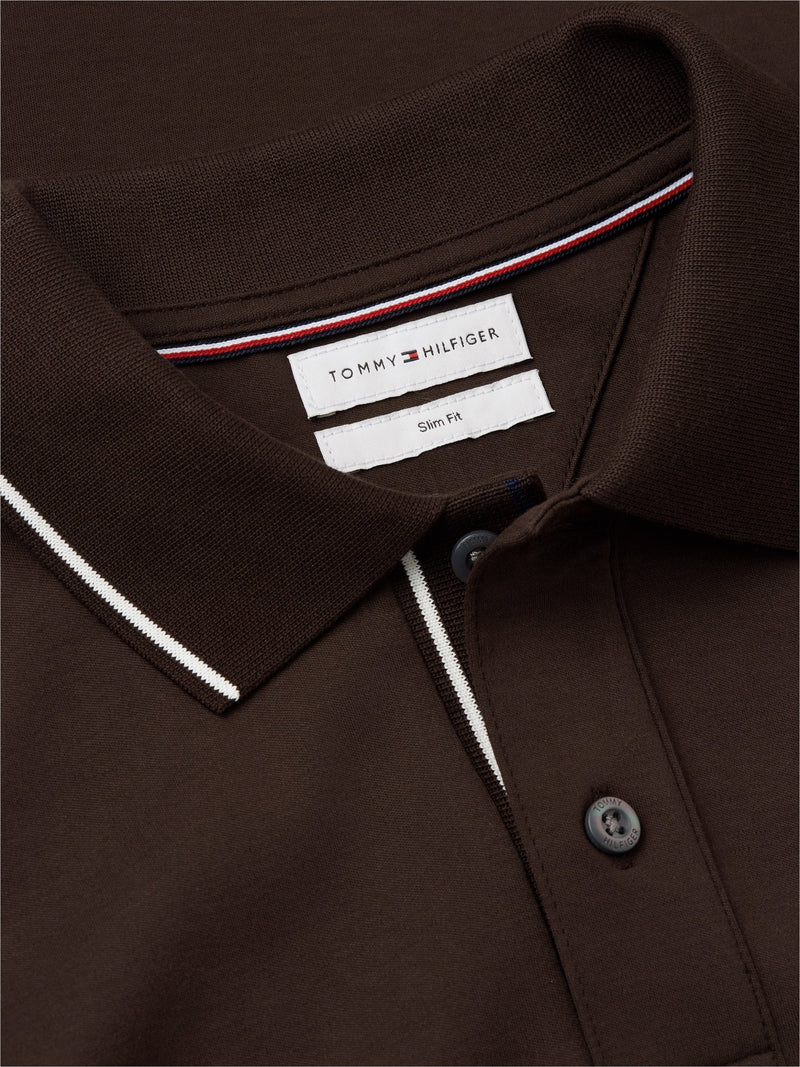 Slim Fit Interlock Polo