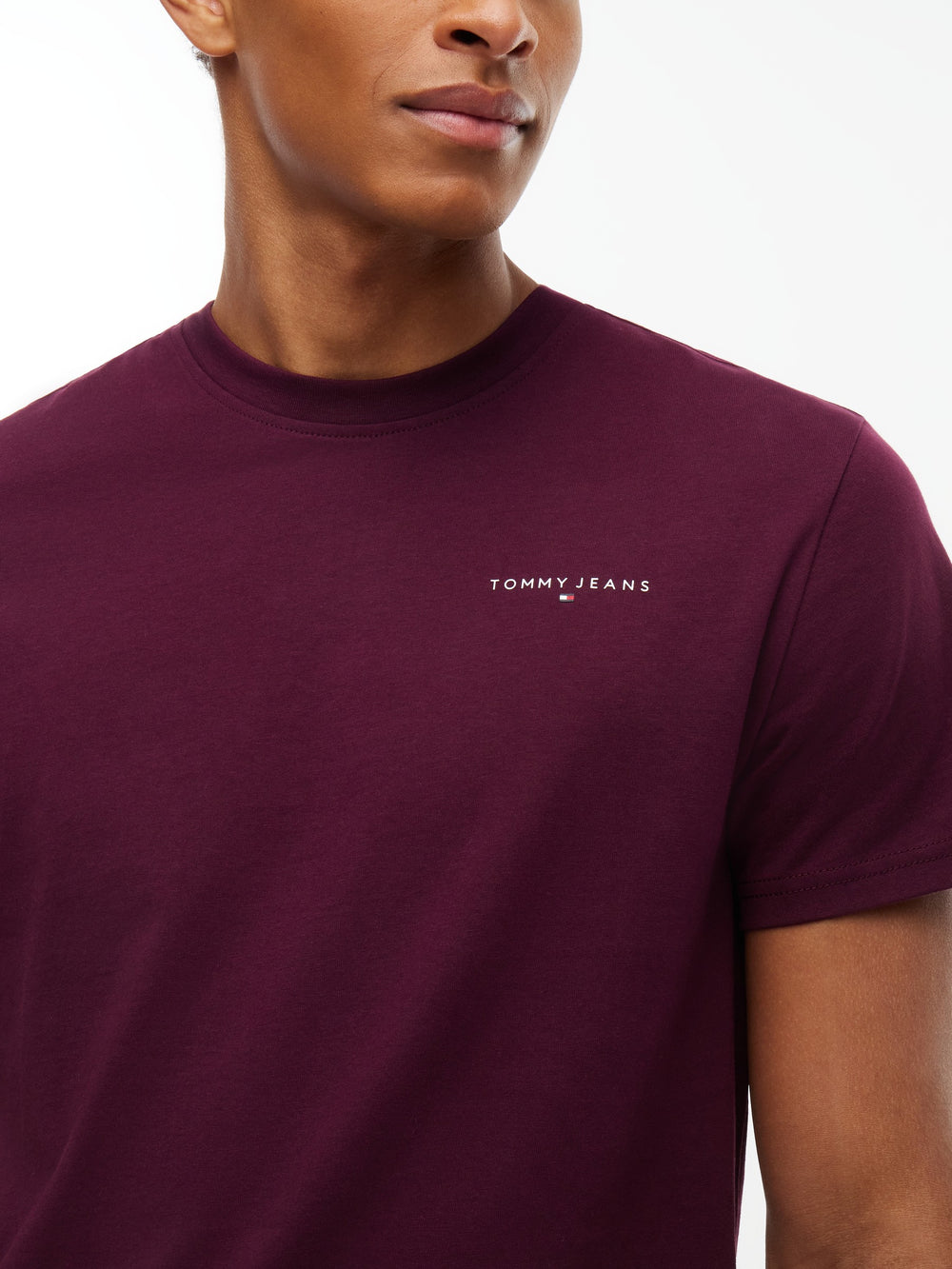 Slim Fit Linear Logo T-Shirt