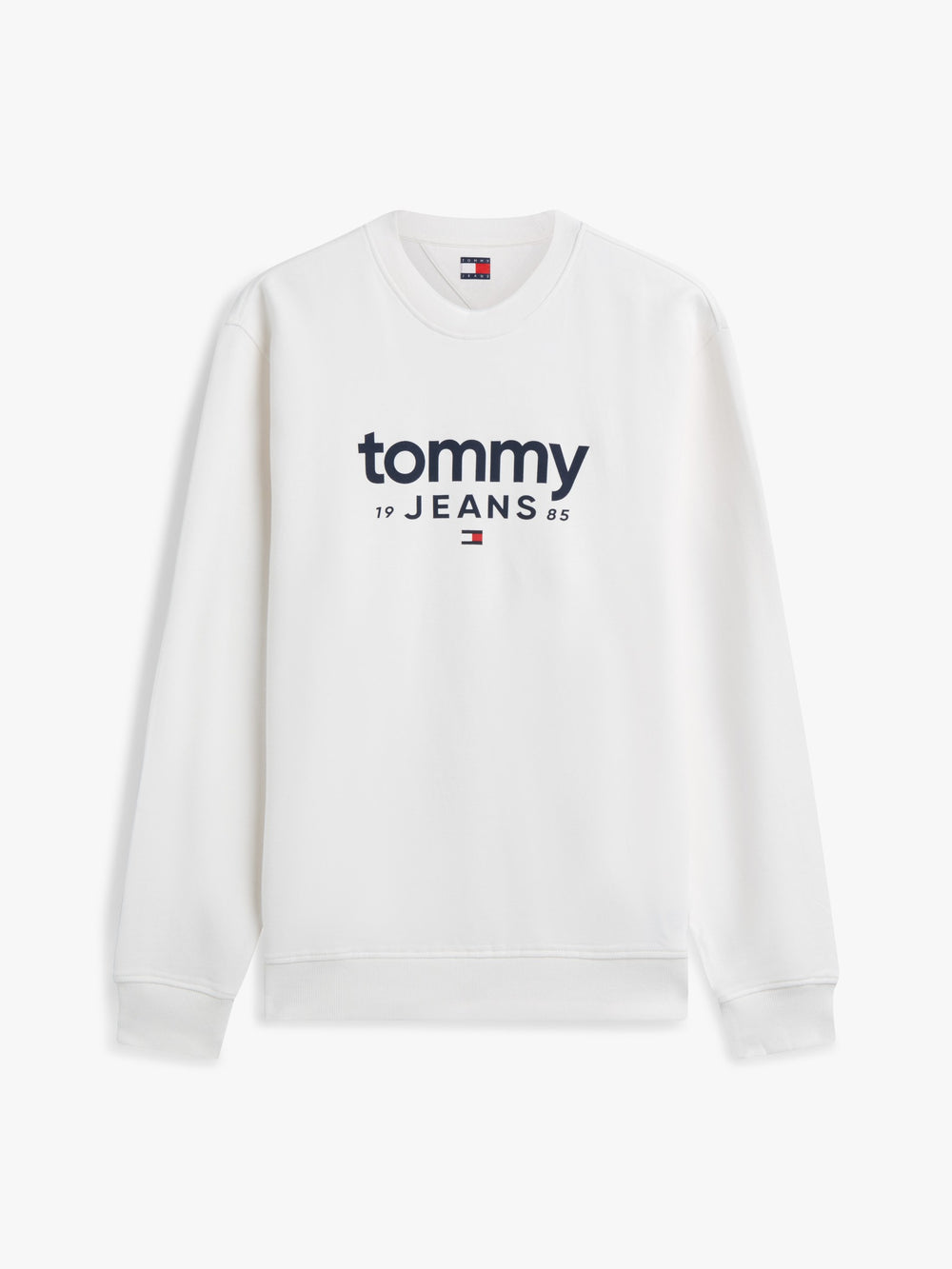 Regular Fit Suede Terry Crew Neck Sweatshirt