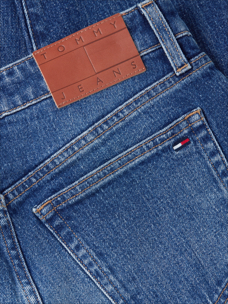 Women Mid Rise Mid Wash Stretch Slim Jeans