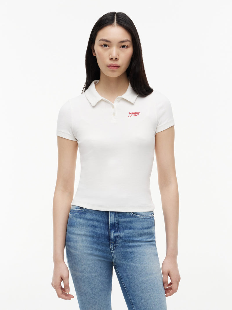 Solid Slim Fit Half Sleeve Ribbed T-Shirt