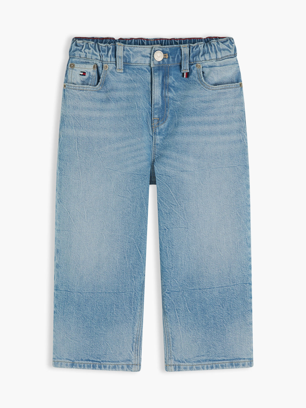 Boys Wide Pull On Stretch Jeans