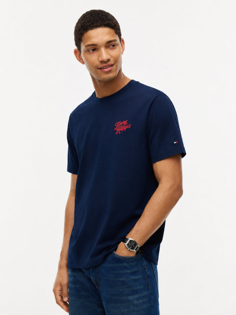 Regular Fit Back Print Tshirt
