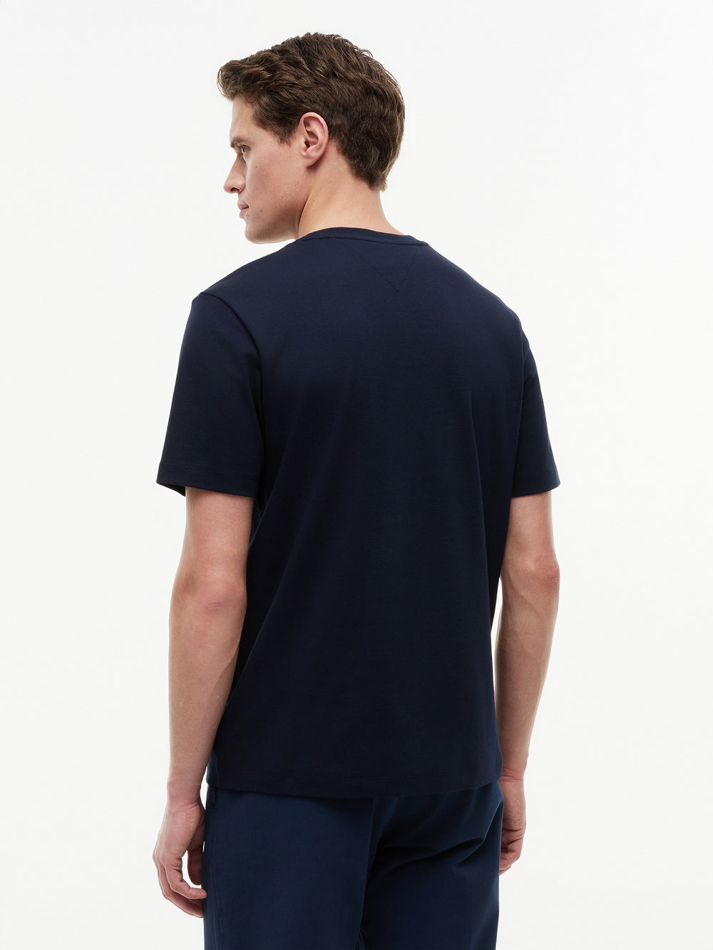 Regular Fit Solid Interlock Tshirt