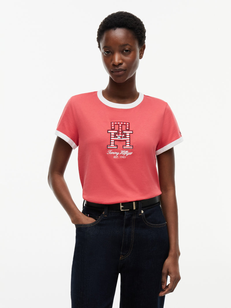 Solid Regular Fit Half Sleeve Cotton Jersey T-Shirt