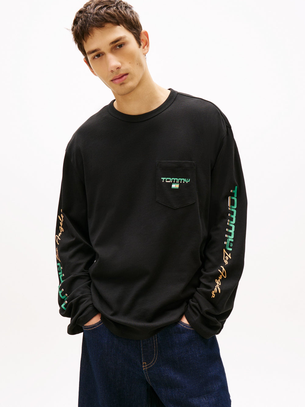 Relaxed Fit Long Sleeve T-Shirt