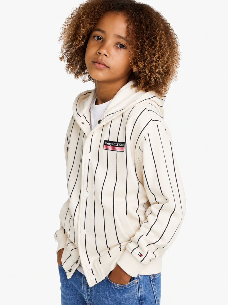 Kids Archive Fleece Button-Up Hoodie
