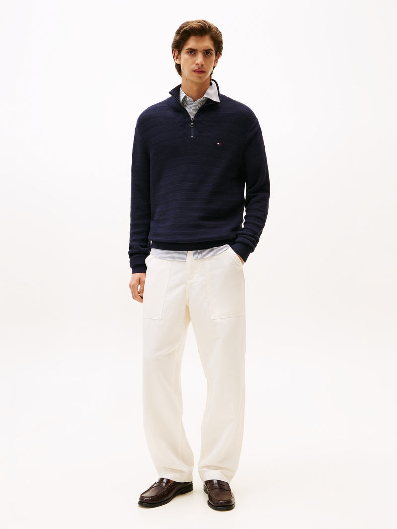 Regular Fit 1/4 Zip Sweater
