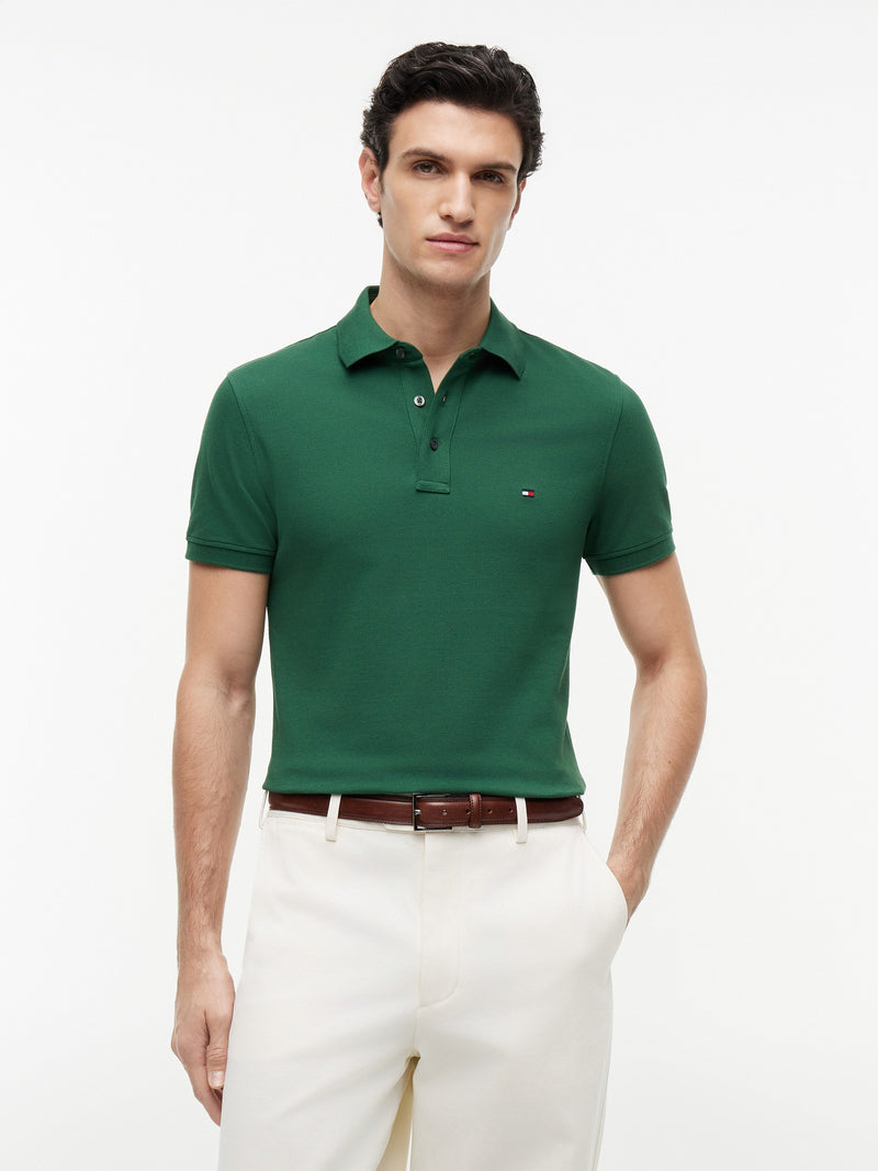 Slim Fit Solid Pique Polo