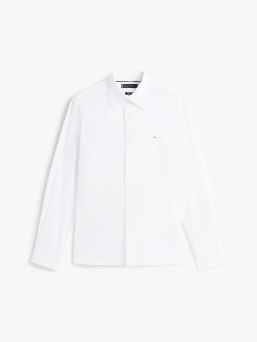 Regular Fit Solid Poplin Shirt
